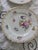 Art Deco Six Antique Meissen 6" Porcelain Plates With Hand Painted Garden Flowers & Gilt Highlights For Sale - Image 3 of 10
