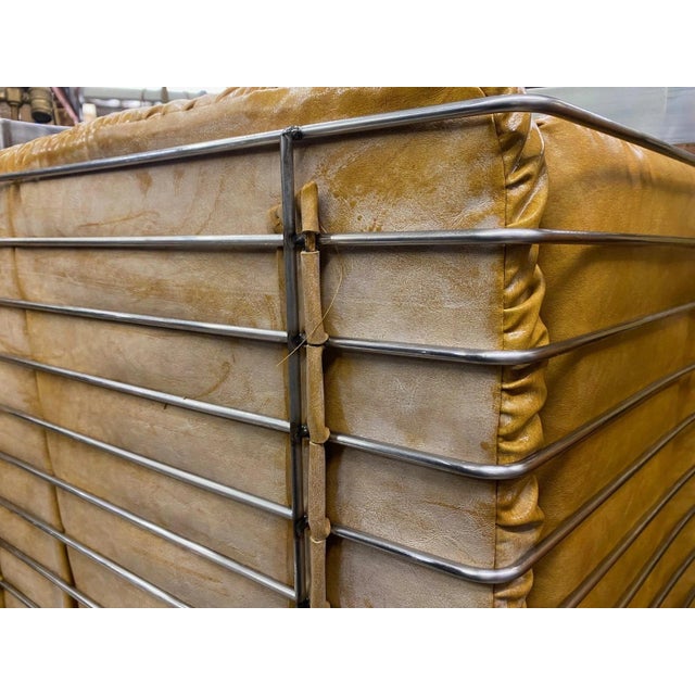 Mid Century Modern Chrome Milo Baughman Style Club Lounge Chair by Agi Ind. For Sale - Image 18 of 18