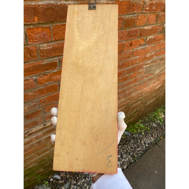 1960s Modernist Italian Renaissance Style Architectural Painting For Sale - Image 10 of 13