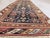 1940s Hand Knotted Blue Background Runner For Sale - Image 4 of 13
