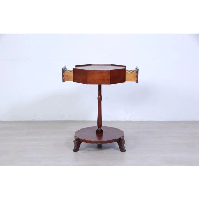 Coffee Table with Secret Drawers, 1890s For Sale - Image 3 of 13