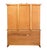 Cresent Furniture Solid Cherry Traditional Style 75" Buffet W. Lighted Display Pediment China Cabinet 8252 8272 For Sale - Image 13 of 18