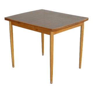 Vintage Swedish Extendable Dining Table, 1960s For Sale