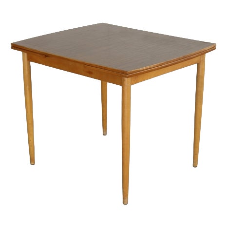 Vintage Swedish Extendable Dining Table, 1960s For Sale