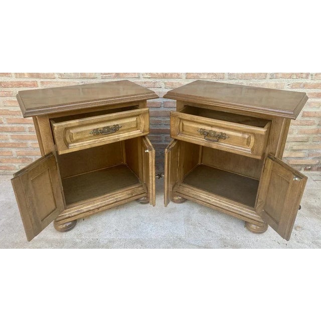 Mid-Century Spanish Nightstands, 1960, Set of 2 For Sale - Image 6 of 10