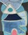 Max Manning “Untitled (CVS271)” Contemporary Blue, Teal, & Pink Geometric Abstract Painting, 2024 For Sale