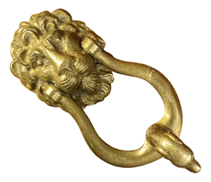 Antique Zoomorphic Bronze Knocker