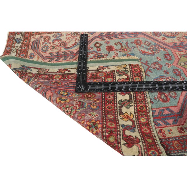 Early 20th Century Antique Persian Serapi Rug Runner - 3'02 X 18'04 For Sale - Image 5 of 9