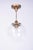 Mid-Century Chandelier in Brass and Glass, Czech, 1960s For Sale - Image 10 of 10