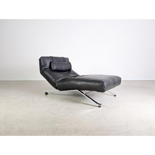Vintage Chair in Leather by Jens Juul for Niels Eilersen, 1980 For Sale - Image 5 of 16