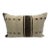 Turkish Hemp Pillow Cushion Natural Beige Brown Pillow Cushion Cover 16" x 24" For Sale