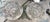 1970s Crystal Cut Pinwheel Ash Trays - A Pair For Sale - Image 5 of 10