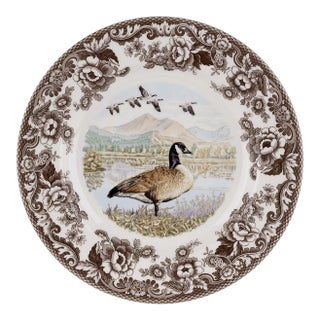 Spode Woodland Dinner Plate 10.5", Canadian Goose For Sale