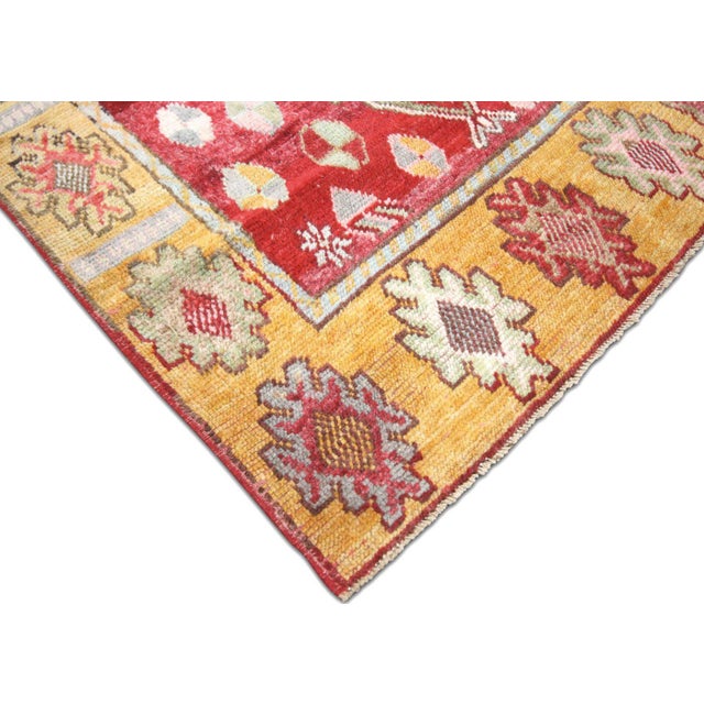 Traditional 1960s Turkish Oushak Runner For Sale - Image 3 of 6