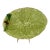 Vintage Italian Cabbage Leaf Asparagus Platter For Sale