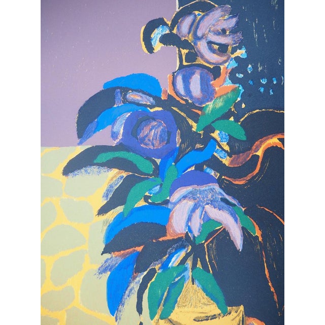Gabriel Godard, Les passiflores, Lithograph For Sale - Image 4 of 6
