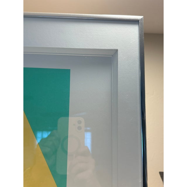 1970s Max Bill Signed Limited Edition Geometric Rainbow Abstract Lithograph Painting 68/100 For Sale - Image 10 of 14