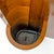 Italian Art Deco Walnut Entry Hall Stand with Integrated Umbrella Holder, 1930 For Sale - Image 9 of 10