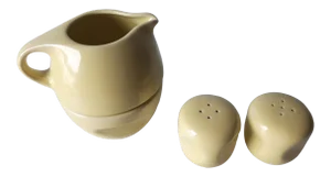 Russel Wright for Oneida Creamer/Sugar, Salt/Paper