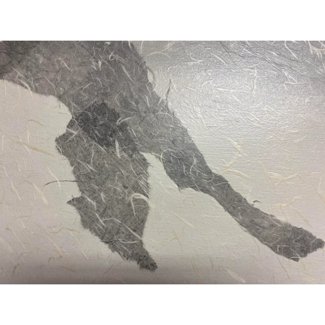 Mid-Century Abstract Painting on Canvas For Sale - Image 4 of 9