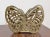 Hollywood Regency Handcrafted Brass Butterfly Napkin Holder Table / Serveware For Sale - Image 13 of 13