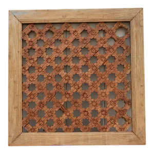 Vintage Bleached Wood Star Panel
