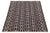 Abstract Modern Handmade Kilim Wool Area Rug– Flatweave Abstract Neutral Tones by Apadana For Sale - Image 3 of 12