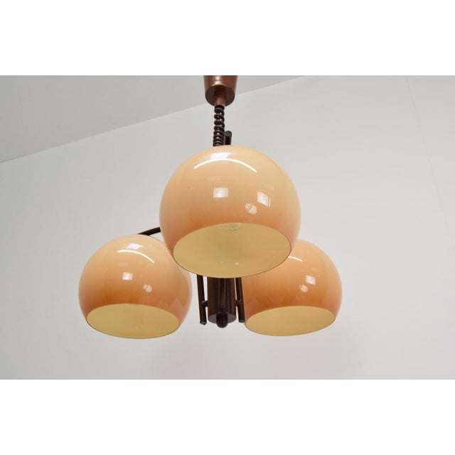 Mid-Century Adjustable Chandelier, 1970s For Sale - Image 3 of 15