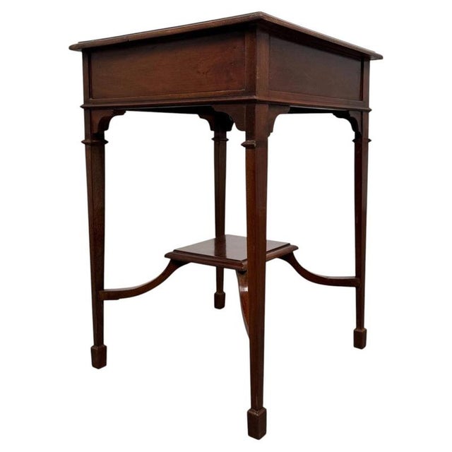 Antique Mahogany Occasional Table, 1890s For Sale - Image 9 of 12