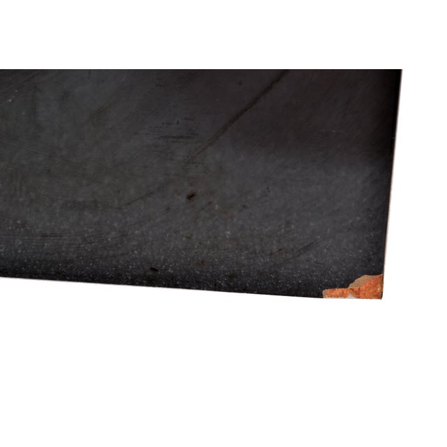 Black Mid-Century Modern Black Formica Swivel Top Sculpture Stand, Pedestal, Table For Sale - Image 8 of 10