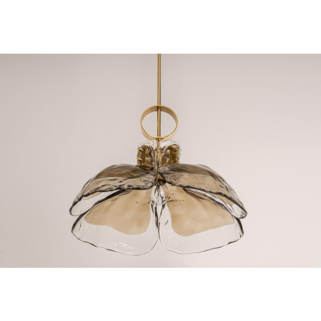 German Murano Glass Chandelier by Kalmar, 1960s For Sale - Image 3 of 15