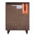 Halmstad 22 in. W Rectangular Wood Panel 3 Drawer Narrow Nightstand, Brown For Sale - Image 9 of 11