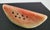 Sculpture Paperweight Italian Painted Alabaster Watermelon Signed 1950s For Sale In Miami - Image 6 of 10