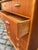 Teak Chest of Drawers with Shell Handles, Denmark For Sale - Image 6 of 11