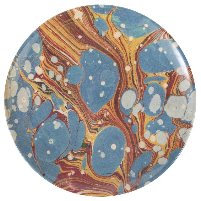 Contemporary Library Marble Side Plates - Set of 4 For Sale - Image 3 of 8