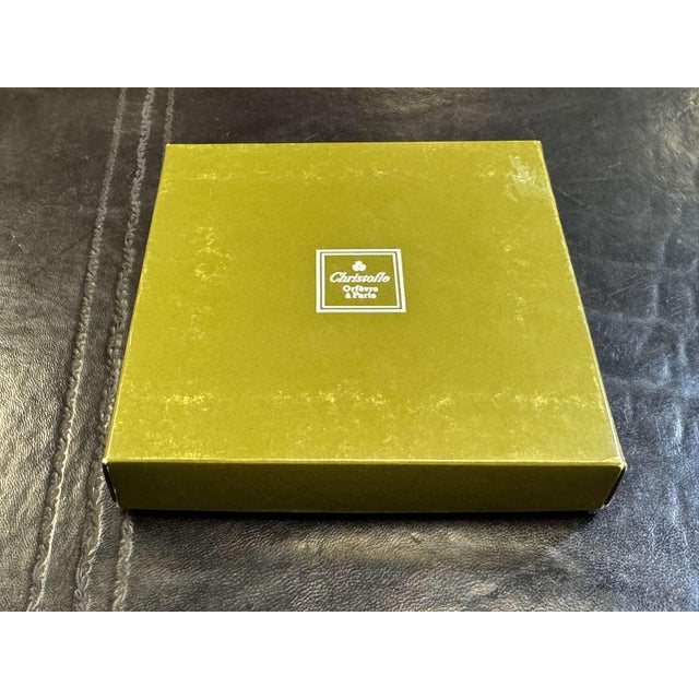 Silver-Plated Metal Bottle Coaster from Christofle For Sale - Image 4 of 5