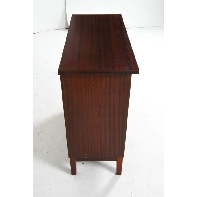 Brown 1980s Scandinavian Drybar Cabinet For Sale - Image 8 of 8