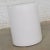 Mid-Century Modern Vintage Mid Century Modern Flower Pot by Architectural Pottery White Cylindrical Extra Large For Sale - Image 3 of 12