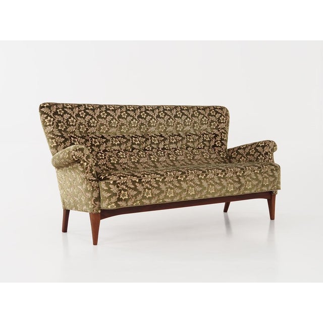 Beech Sofa attributed to Fritz Hansen, 1960s For Sale - Image 3 of 14