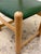 Hank Loewenstein Green Naugahyde and Oak Frame "Padova" Dining or Side Chair For Sale - Image 10 of 17