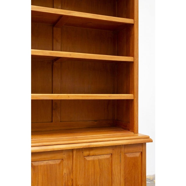 Indonesian Bookcase in Teak For Sale - Image 4 of 14