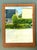Mid-Century Modern Vintage Woven Leather Rectangular Mirror For Sale - Image 3 of 12