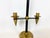 Vintage Brutalist Wrought Iron and Brass Candleholder by Gio Ponti, 1970s, in Very Good conditions. Designed 1970 to 1979...