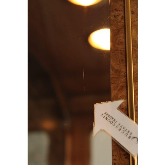 Mastercraft Mastercraft French Style Burl Wood Display Cabinet For Sale - Image 4 of 12