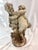 Figurative Vintage Mid-Century Neoclassical Weathered Concrete 18" Cherub Fountain Sculpture For Sale - Image 3 of 16