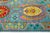 Contemporary Vibrant Oushak-Style Hand-Knotted Turquoise & Jewel-Tone Wool Rug For Sale - Image 12 of 12