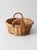 Vintage Wicker Gathering Basket For Sale - Image 10 of 10