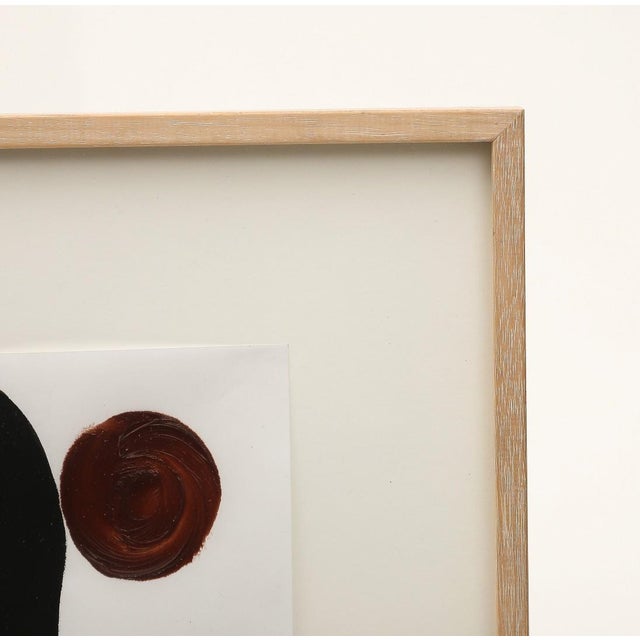 Gouache and Indian Ink on Paper. Signed with initials and dated at bottom right, artist's stamp on back. Unframed: 8" x...