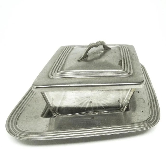 Metal Art Deco Jam Bowl, Germany, 1930s For Sale - Image 7 of 13