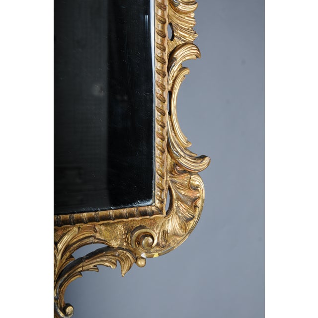 Venetian Baroque Ornately Gilded Wall Mirror, 19th Century For Sale - Image 12 of 18